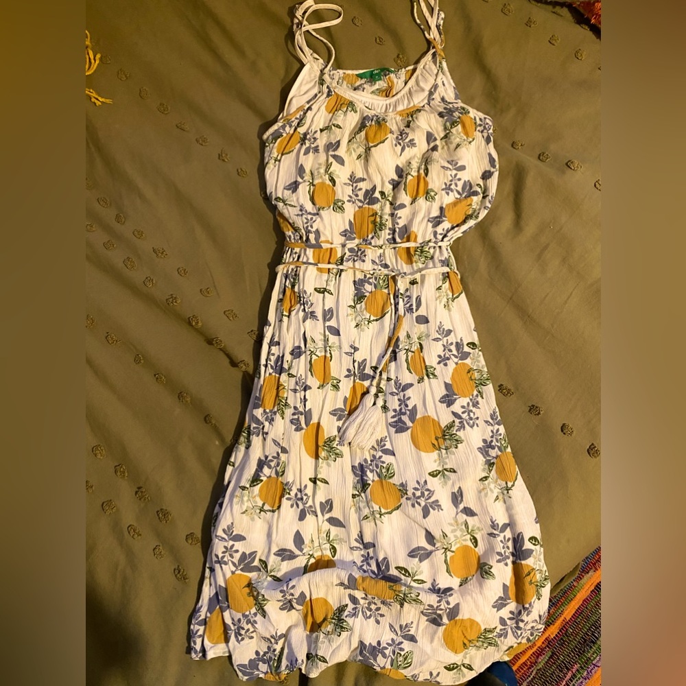 Dip summer maxi dress.